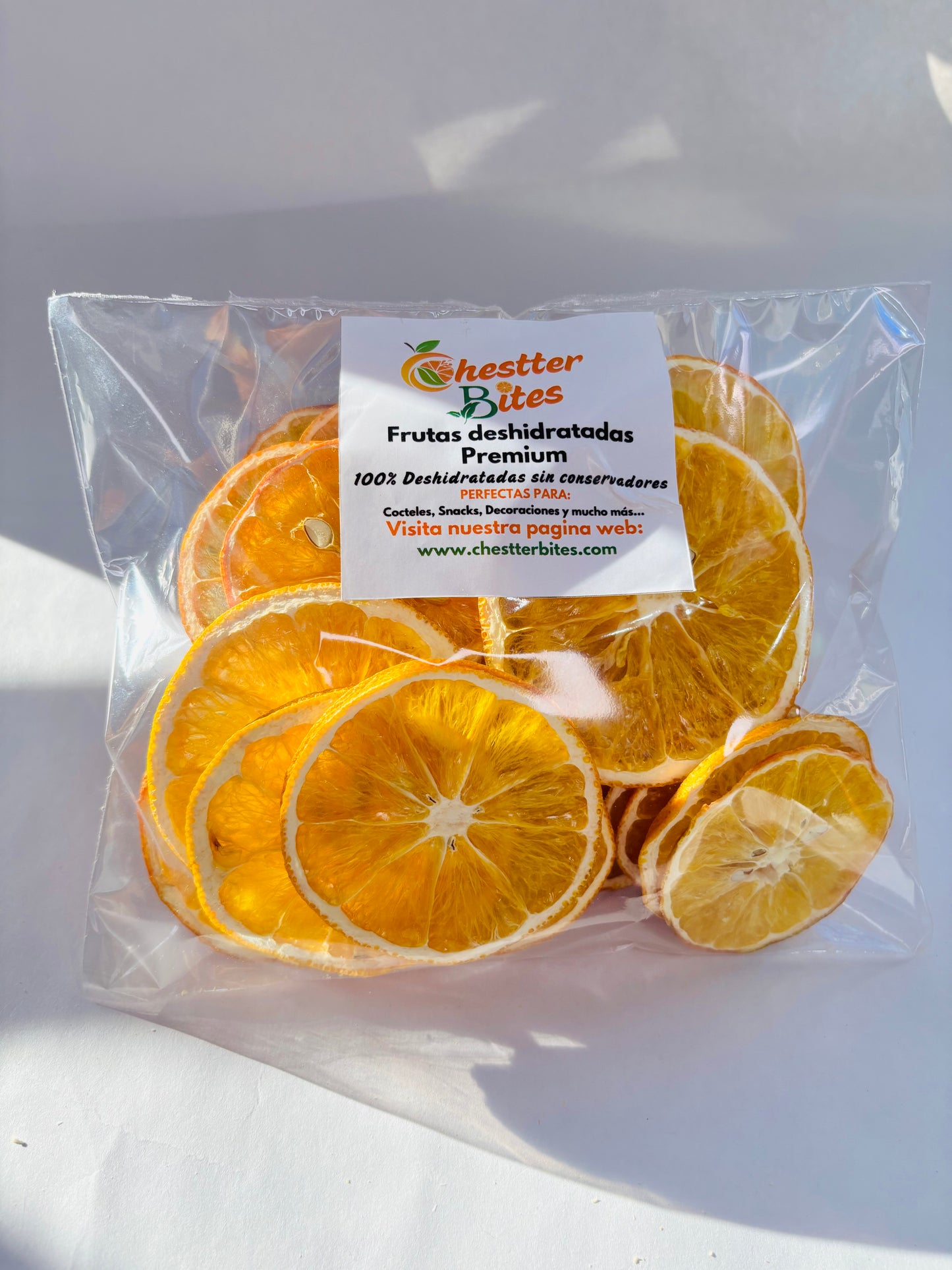 Bolsa mediana de naranja deshidratada / Más de 30 piezas