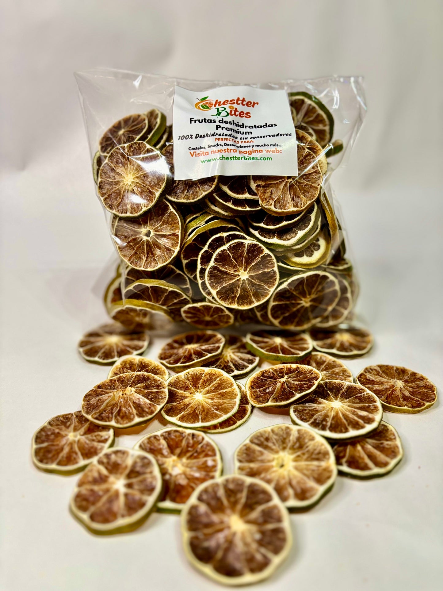 Bolsa grande de limón deshidratado / Más de 100 piezas