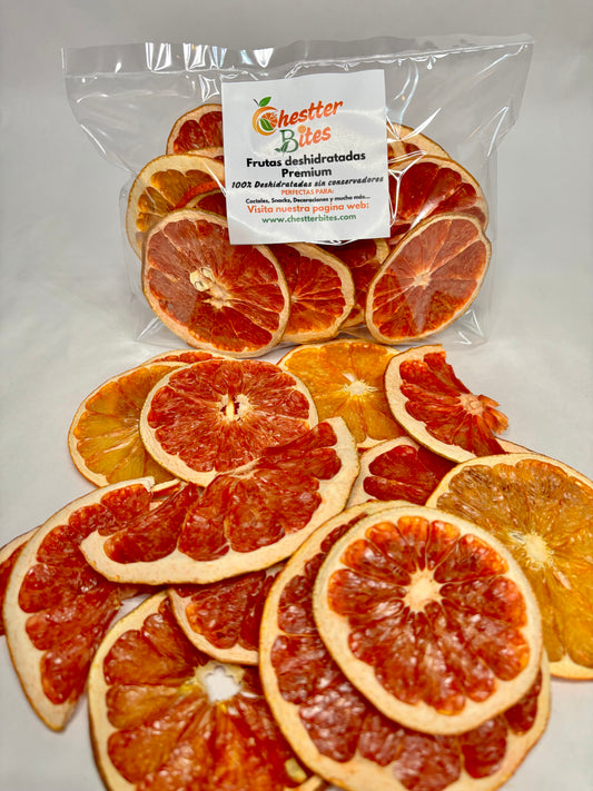 Bolsa chica de toronja deshidratada / 15 piezas